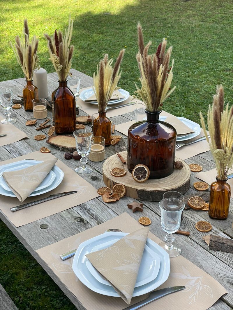 Une table parfaite pour recevoir en porcelaine de limoges