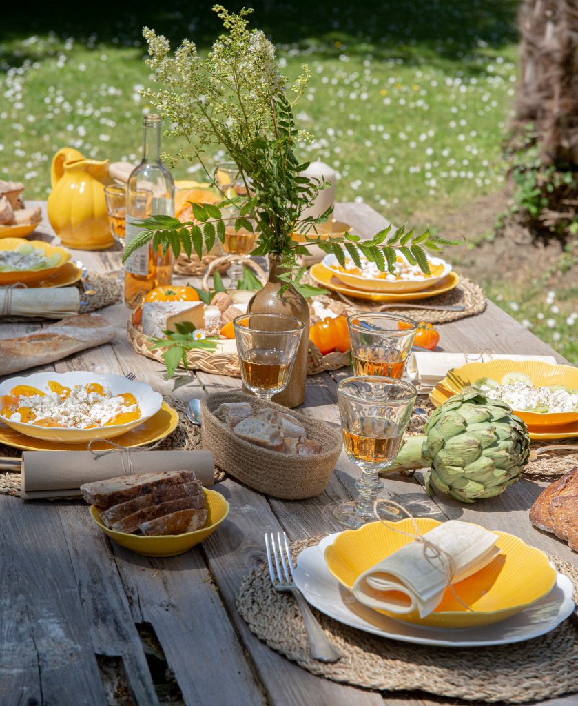 décorations-de-table-d'été