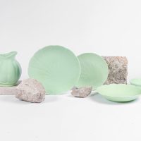 assiette-plate-vert