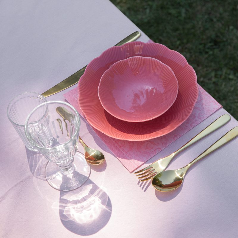 duo assiette tahiti terracotta