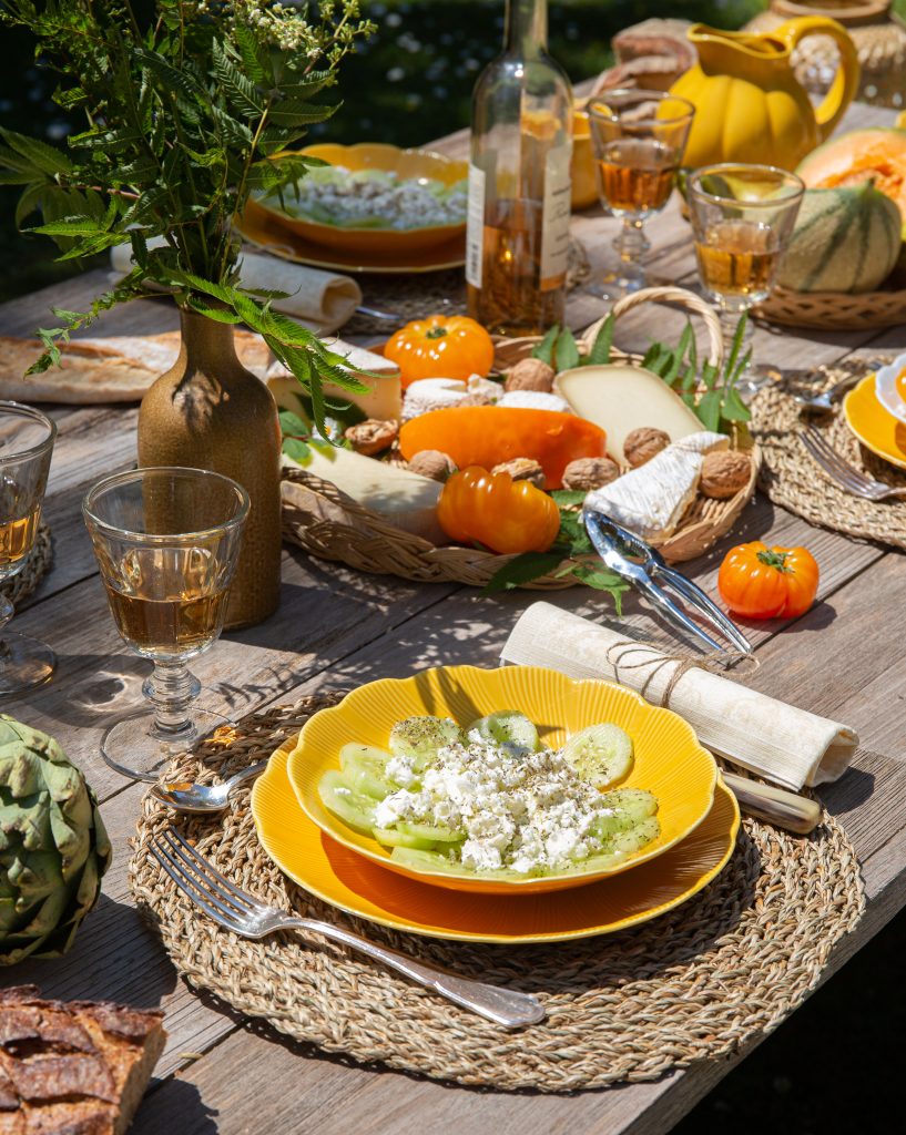 assiette-creuse-jaune