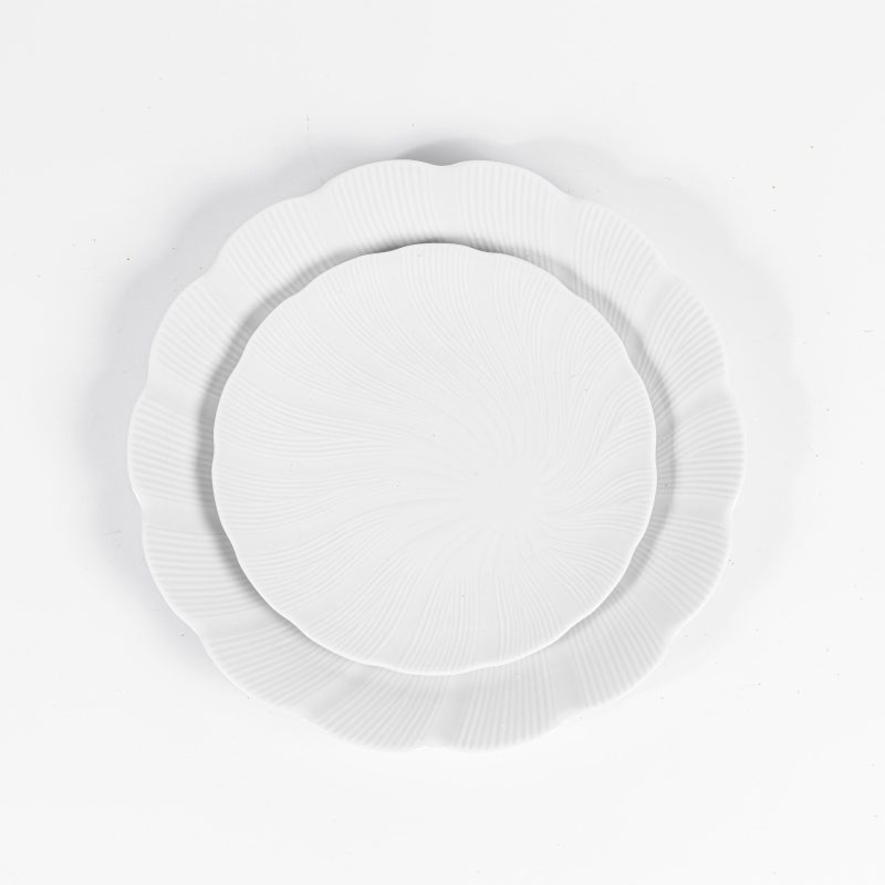 assiette-à-dessert-porcelaine-blanche