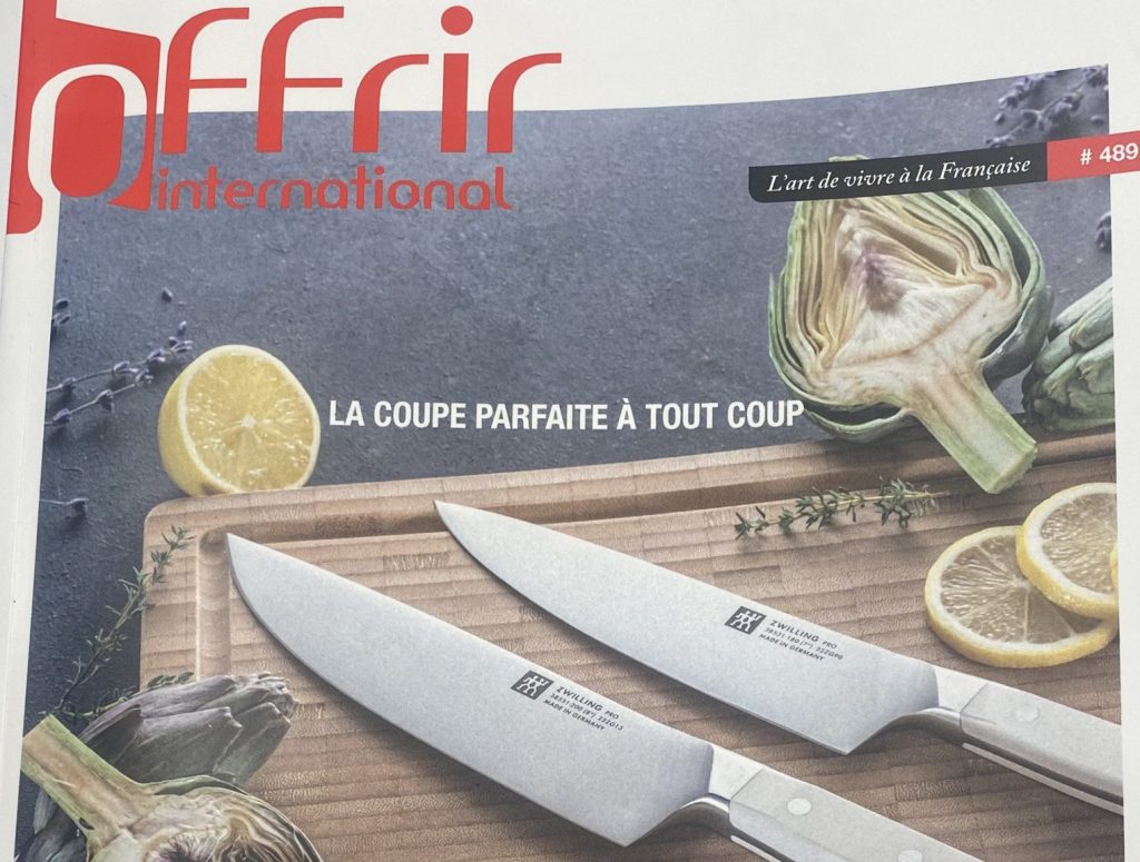 notre parution offrir international 489