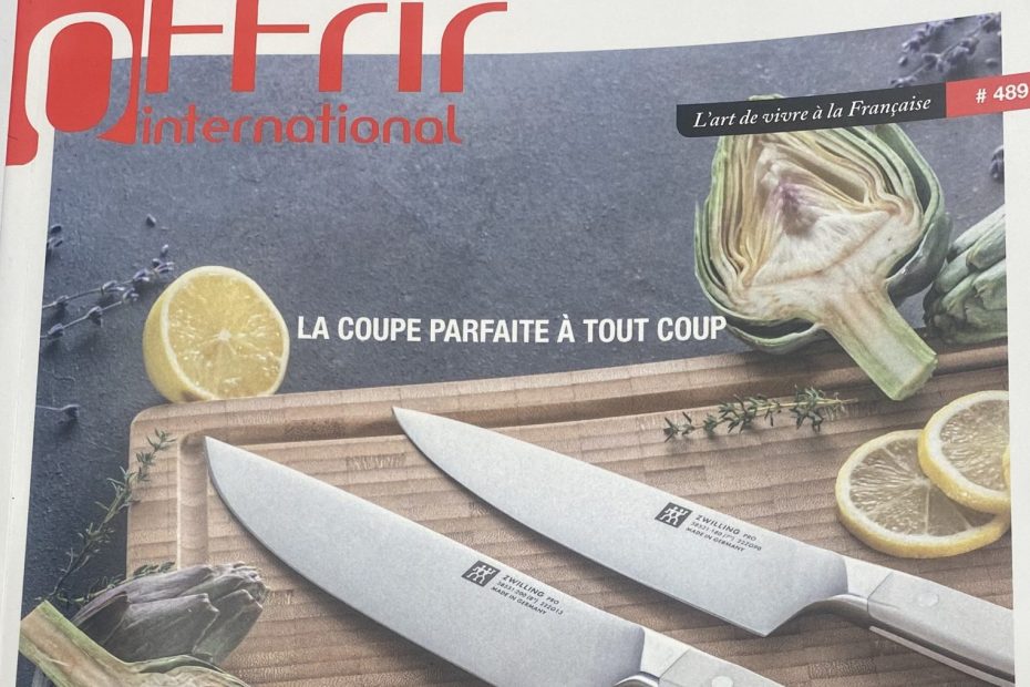 notre parution offrir international 489